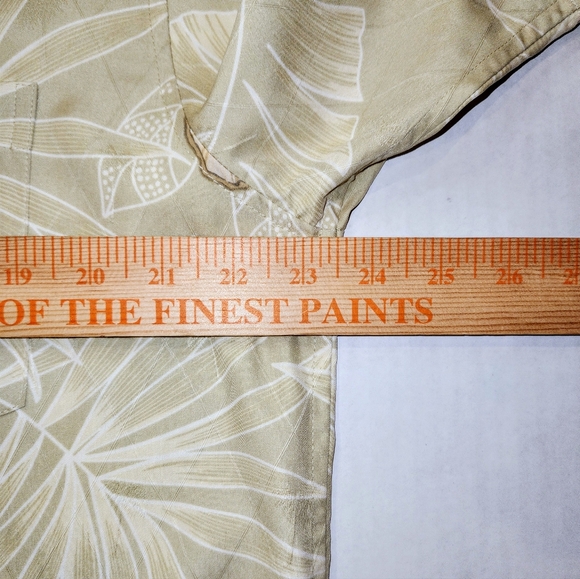 Tori Richard Honolulu Hawaiian Shirt Mens M Silk Luau All Over Print Floral EUC - Picture 8 of 10